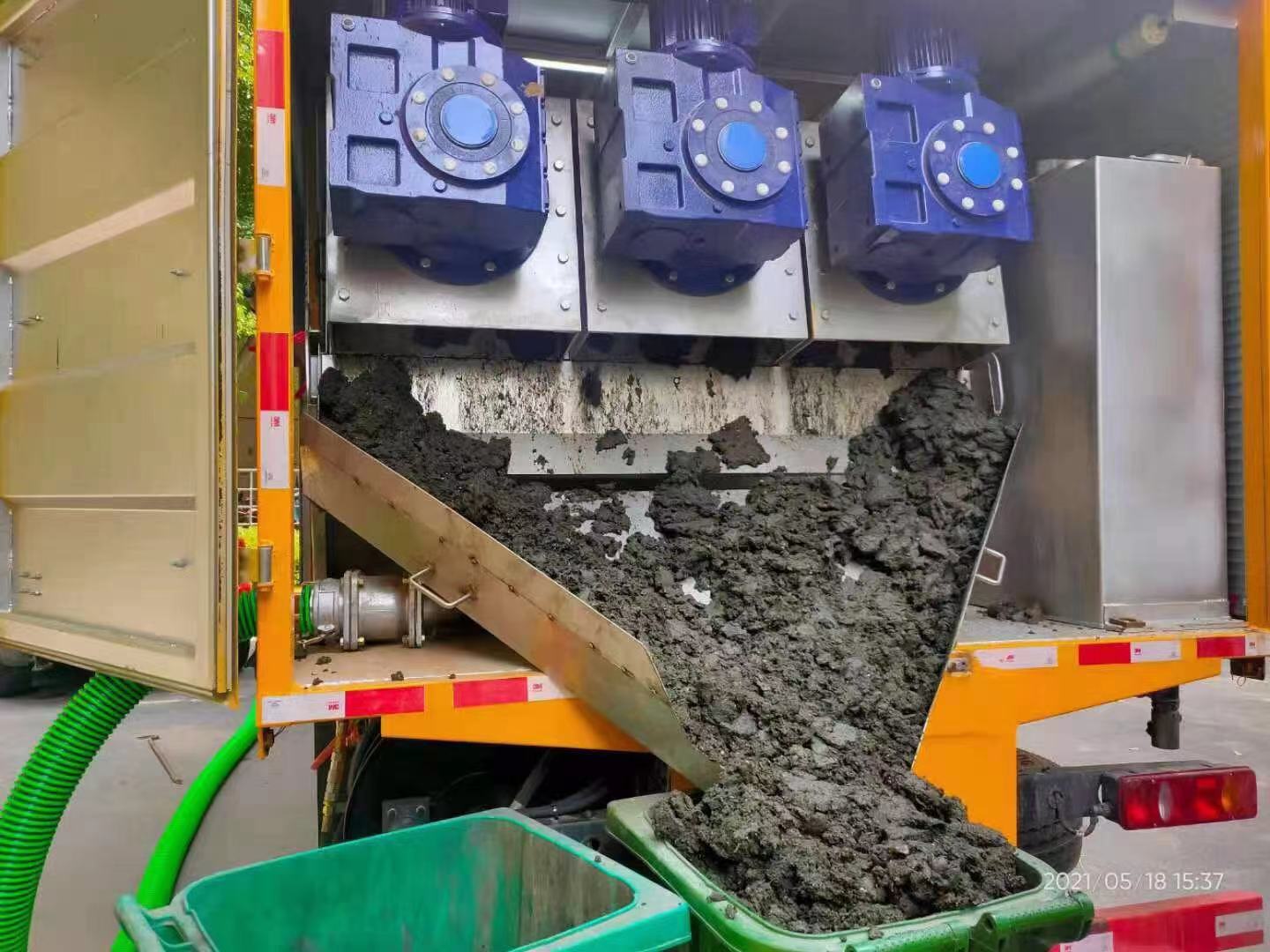 宝应化粪池清掏城市维护站-泥浆净化干湿分离处理